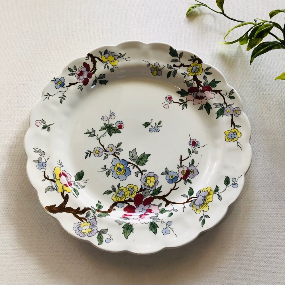 Vintage Booths “Chinese Tree” Plate